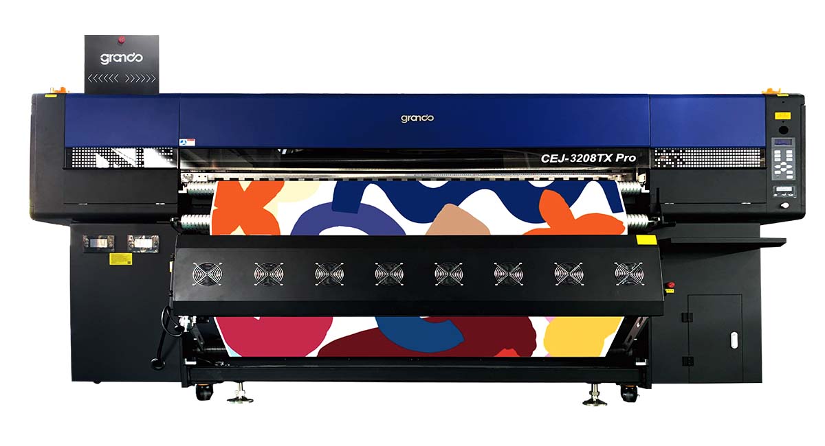 CEJ-3208TX Pro 高速重型墙板数码印花工业机